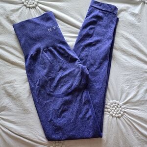 NVGTN Electric Blue Curve Seamless Leggings
